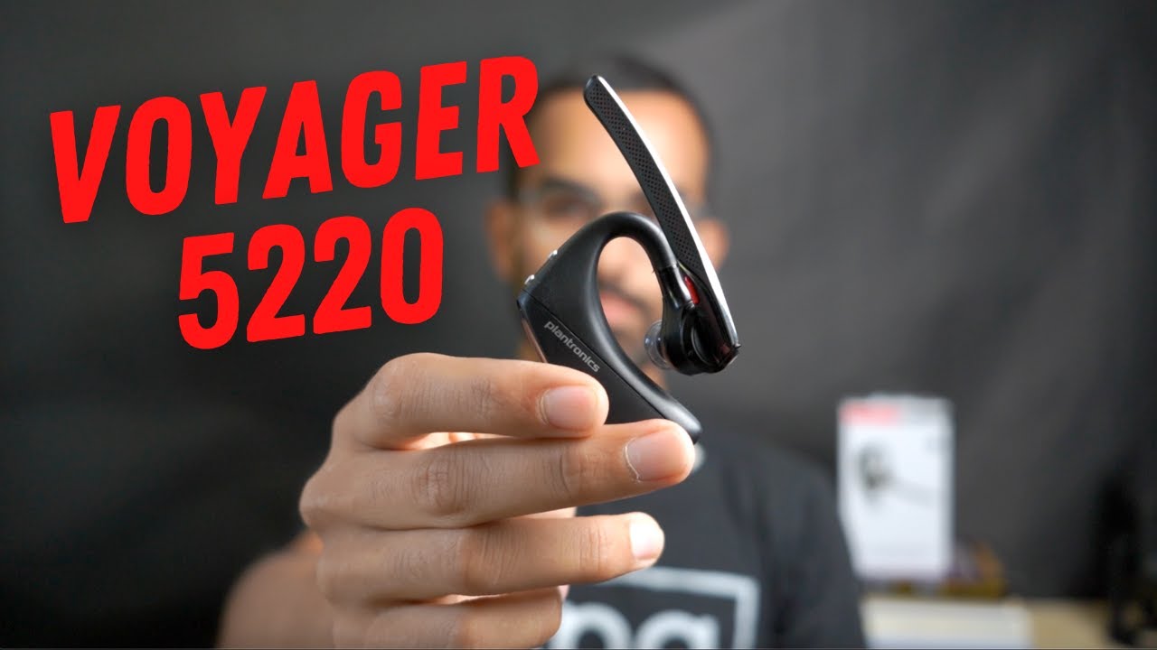 Best Mono Bluetooth Headset in 2021? Plantronics Voyager 5220