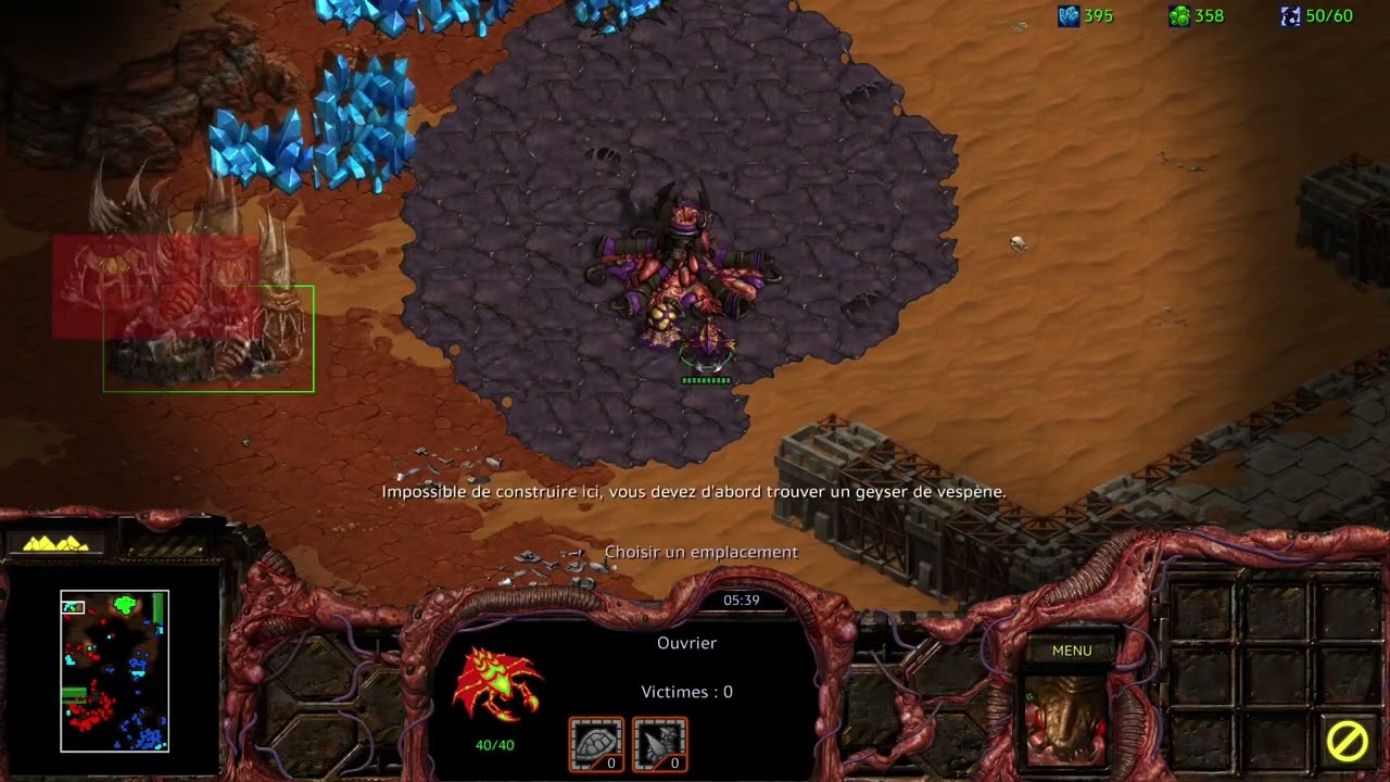 StarCraft Brood War - Zergs (5. Le masque tombe)