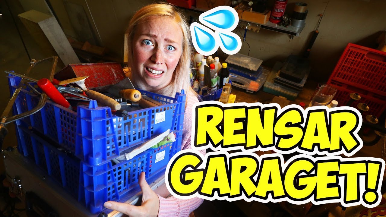 Vi rensar garaget!🏚 100 K special!