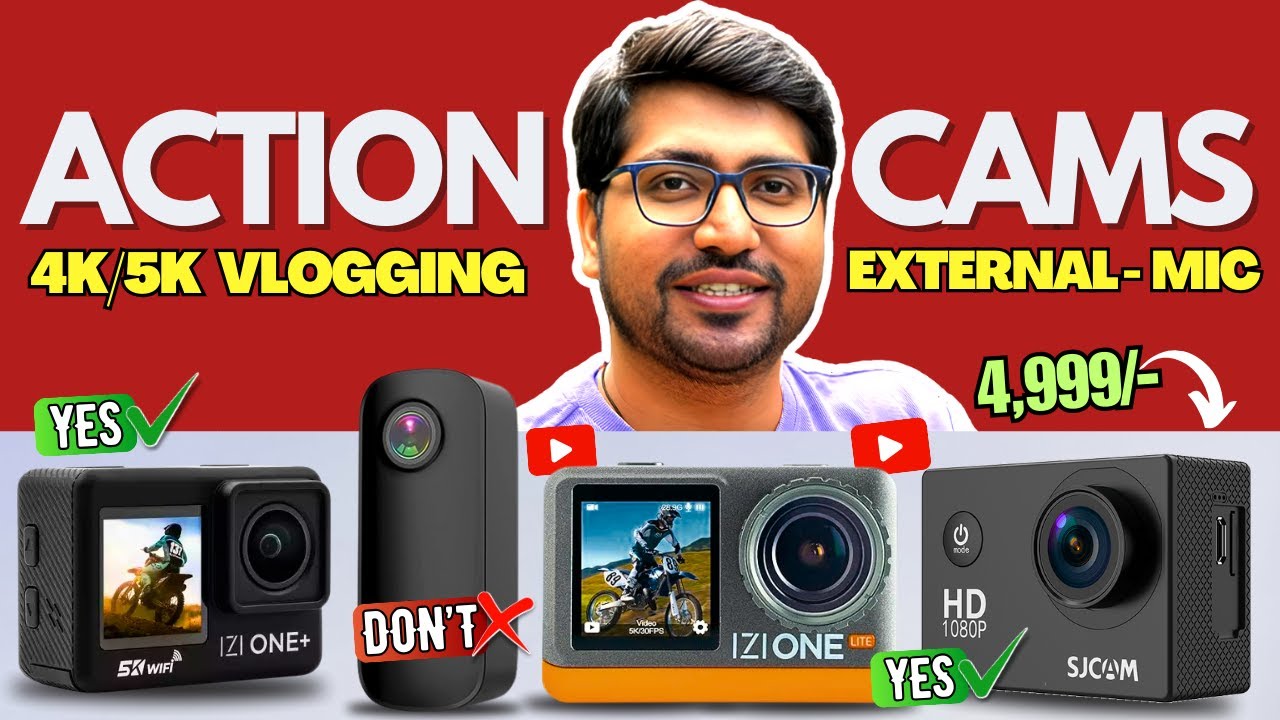 Best Action Camera Under 5000🔥Budget Action Camera 2025🔥Best Vlogging Camera Under 5000 In India