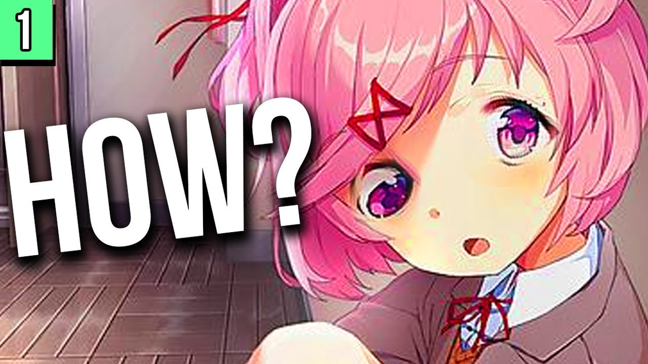 ЭТА игра страшная?????????????????????почему??????????? - Doki Doki Literature Club - Часть 1