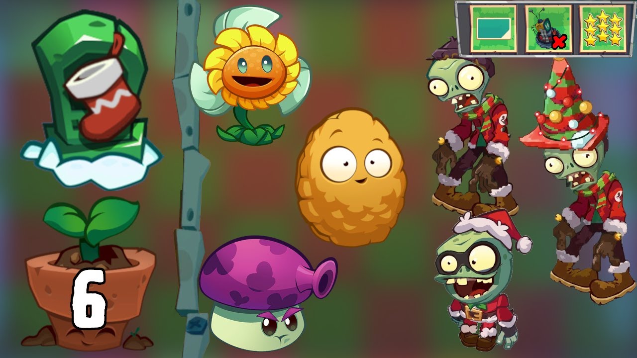 Plants vs. Zombies 3 (Chinese version) – Blizzard Approachez - Normal 6 | 植物大战僵尸3 暴雪僵至6