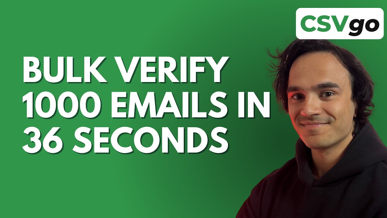 How to Bulk Verify 1000 Emails In 36 Seconds