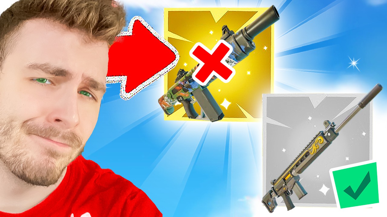 Hraj Zbraně Který NEHRAJEŠ! Fortnite Challenge!