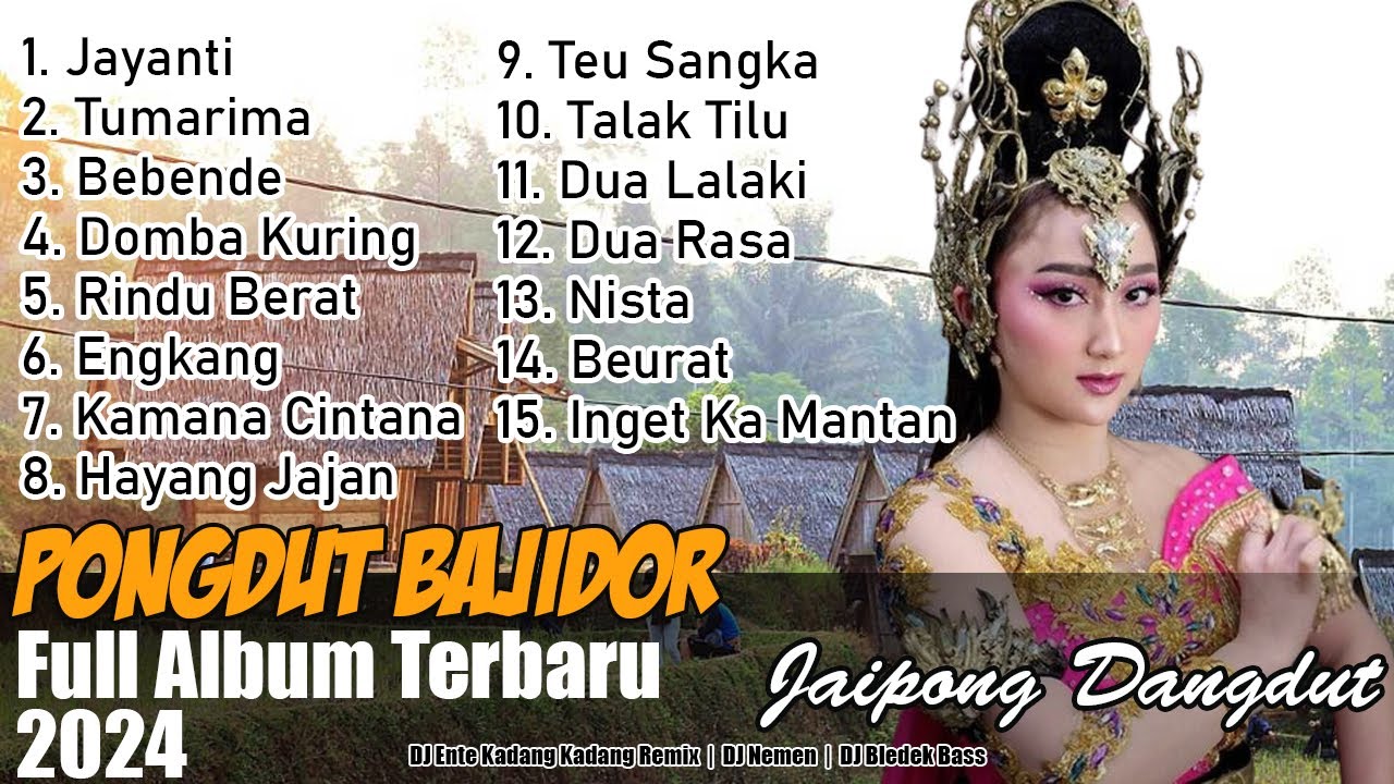 Jayanti, Tumarima, Bebende || JAIPONG DANGDUT | KENDANG RAMPAK (PONGDUT) FULL ALBUM POPULER 2024