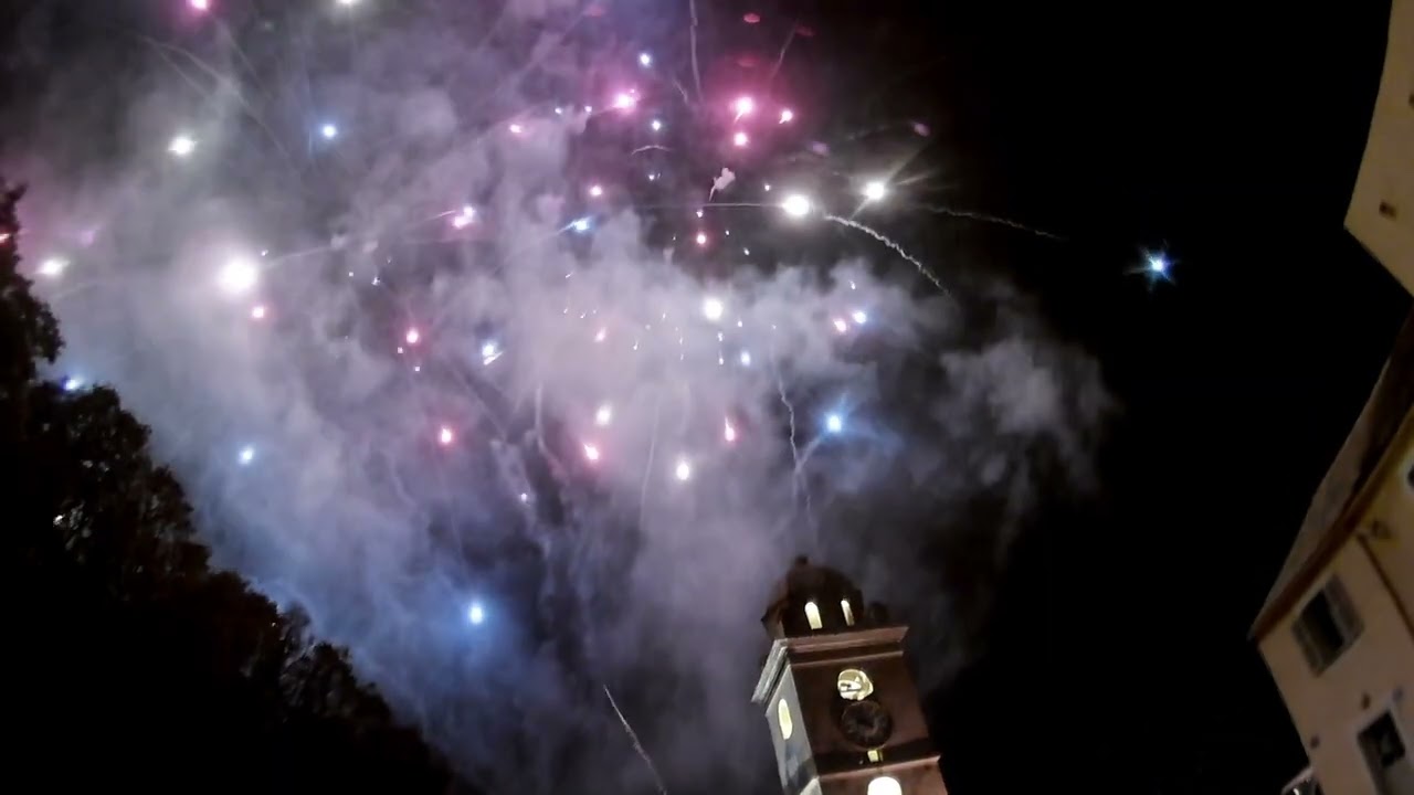 Mon feu d'artifice pour mes 50 ans !