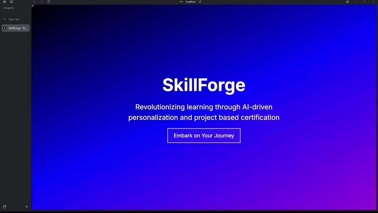 SkillForge Hack4Change