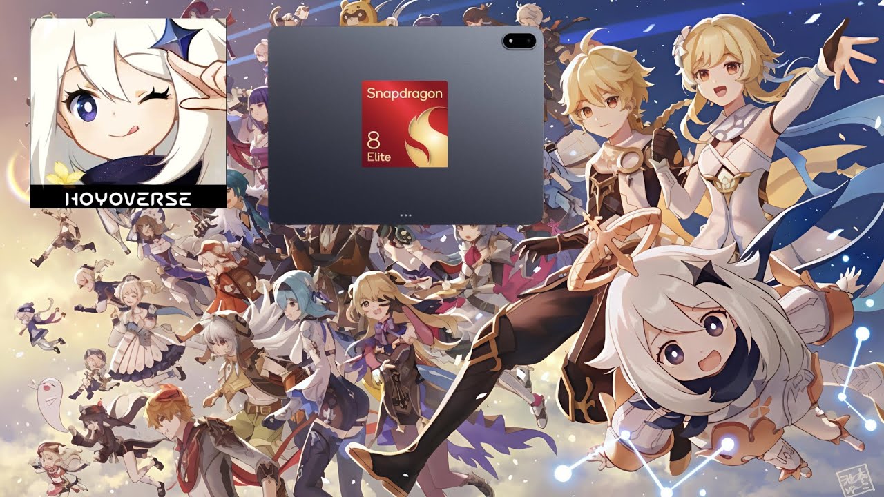 🎮 Genshin Impact | OnePlus Pad 3 | Snapdragon 8 Elite – Max Graphics Gameplay!