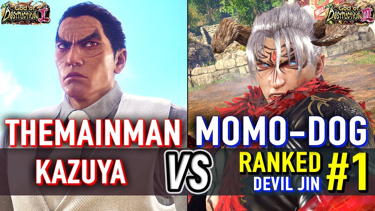 T8 🔥 THEMAINMAN (Kazuya) vs MOMO (#1 Ranked Devil Jin) 🔥 Tekken 8 High Level Gameplay