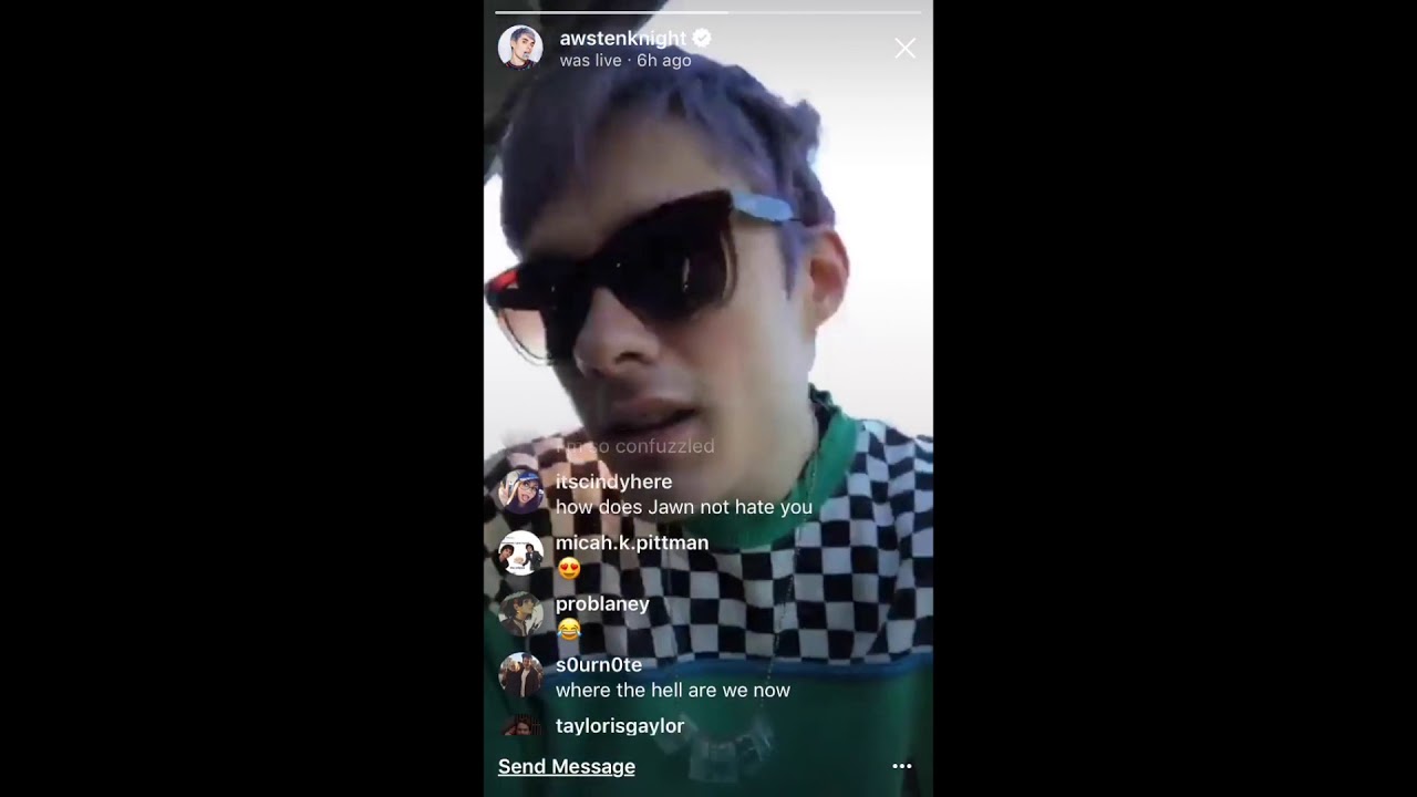 awsten knight asking jawn rocha to prom (4-25-18) awsten and jawn's whole livestream