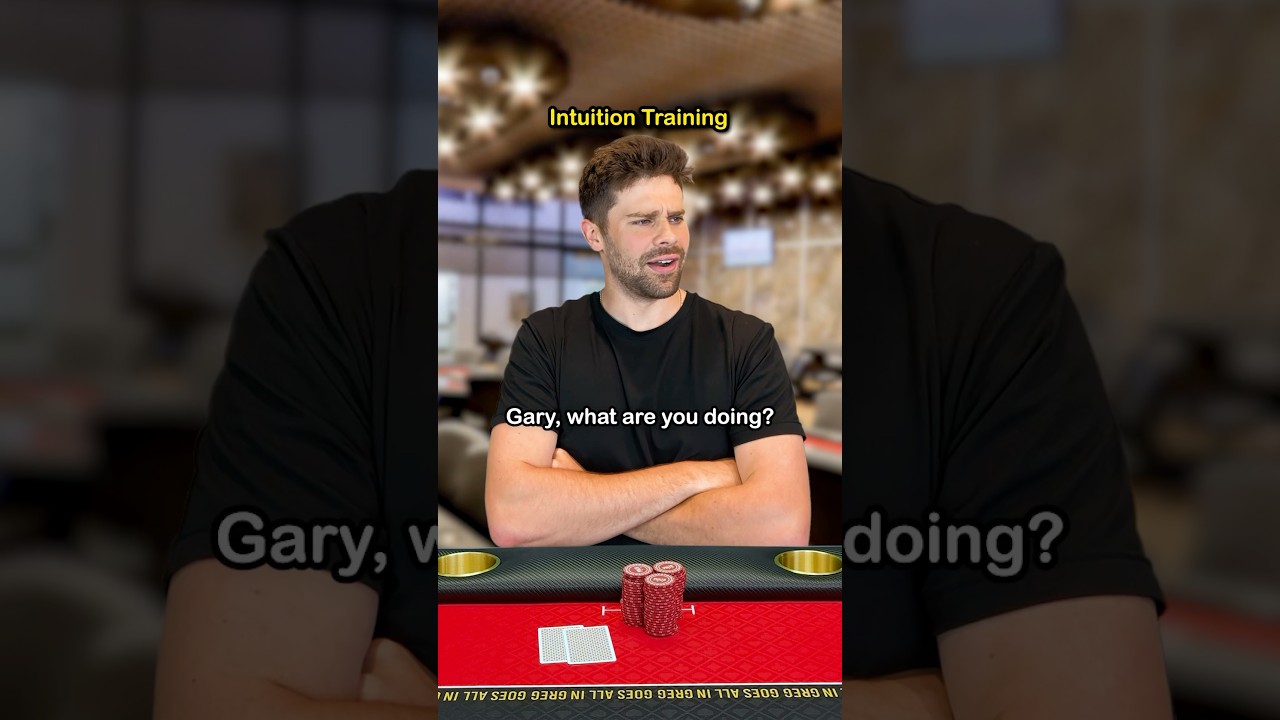 intuition training ​⁠@sethypoker #poker #comedy #skit #collab