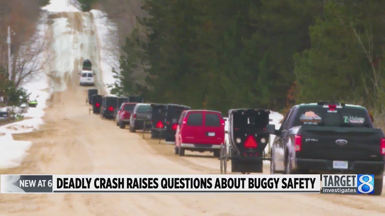 Crash that killed two Amish children raises questions about buggy safety