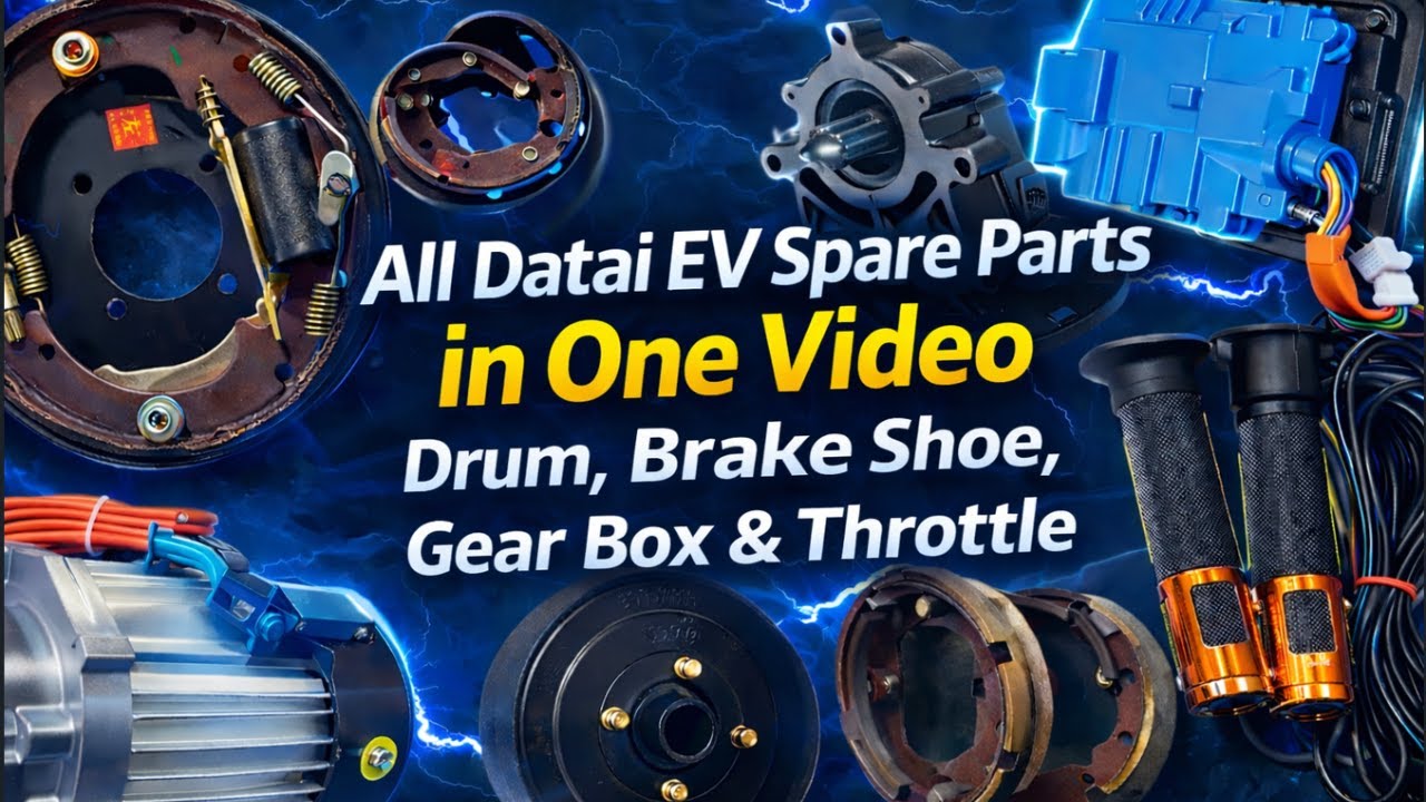 Complete Datai EV Spare Parts Guide | Motor, Gearbox, Brake & Controller Etc