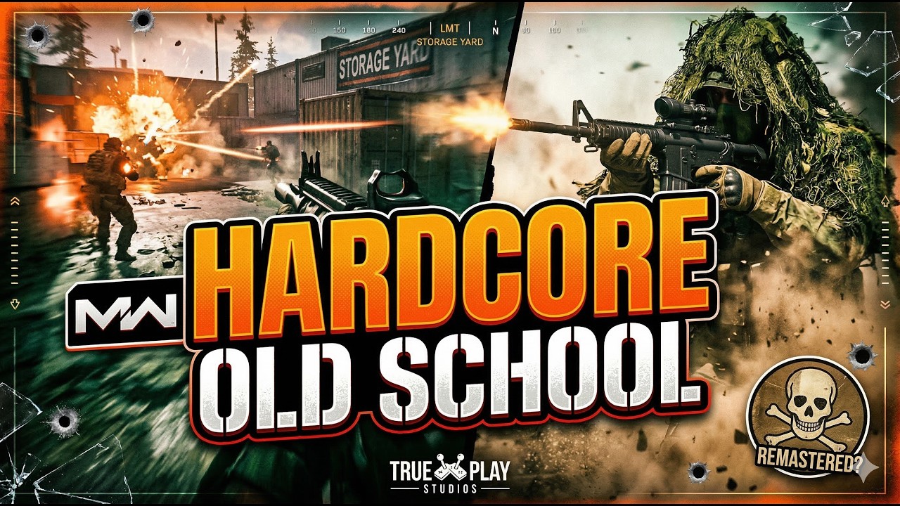Call of Duty 4 Modern Warfare HARDCORE MODE | 2007 Multi-player
