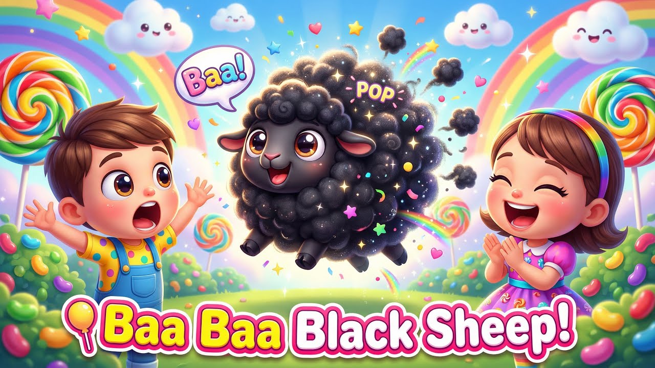 Baa Baa Black Sheep Song 🐑 