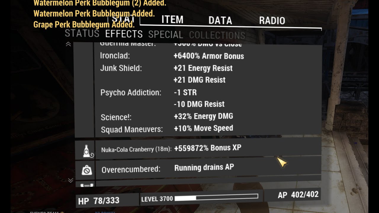 !AFTER FIX! INFINITE XP, AMMO, HEALTH, DAMAGE EXPLOIT FALLOUT 76