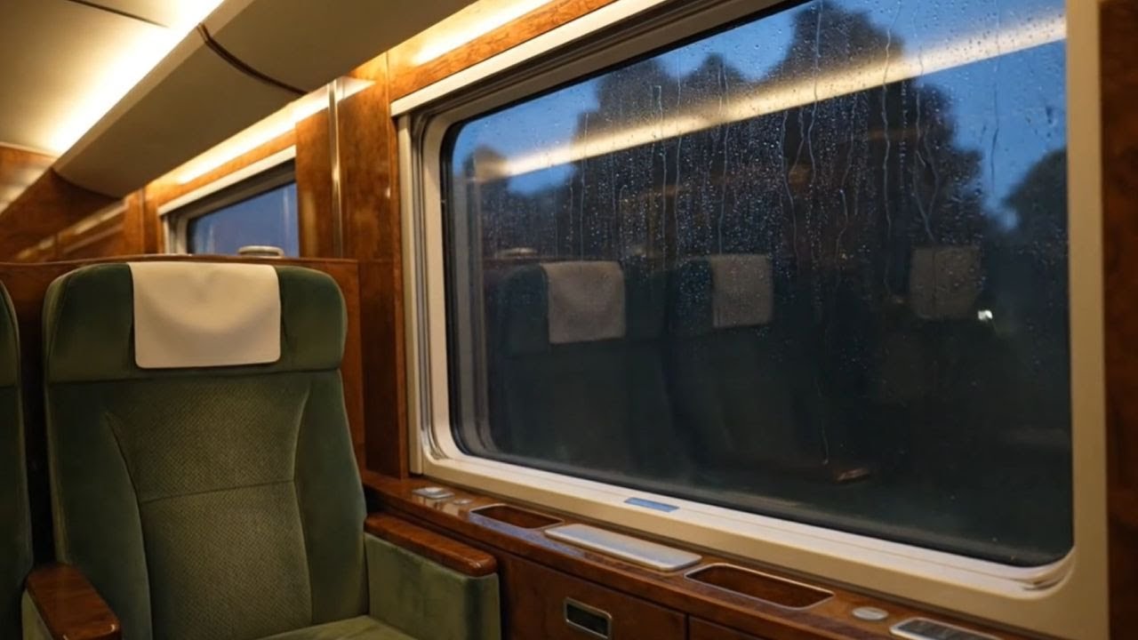 🚆밤 기차 안에서 _ Inside the Night Train | asmr | 수면 | 기차 | sleep | Night Train