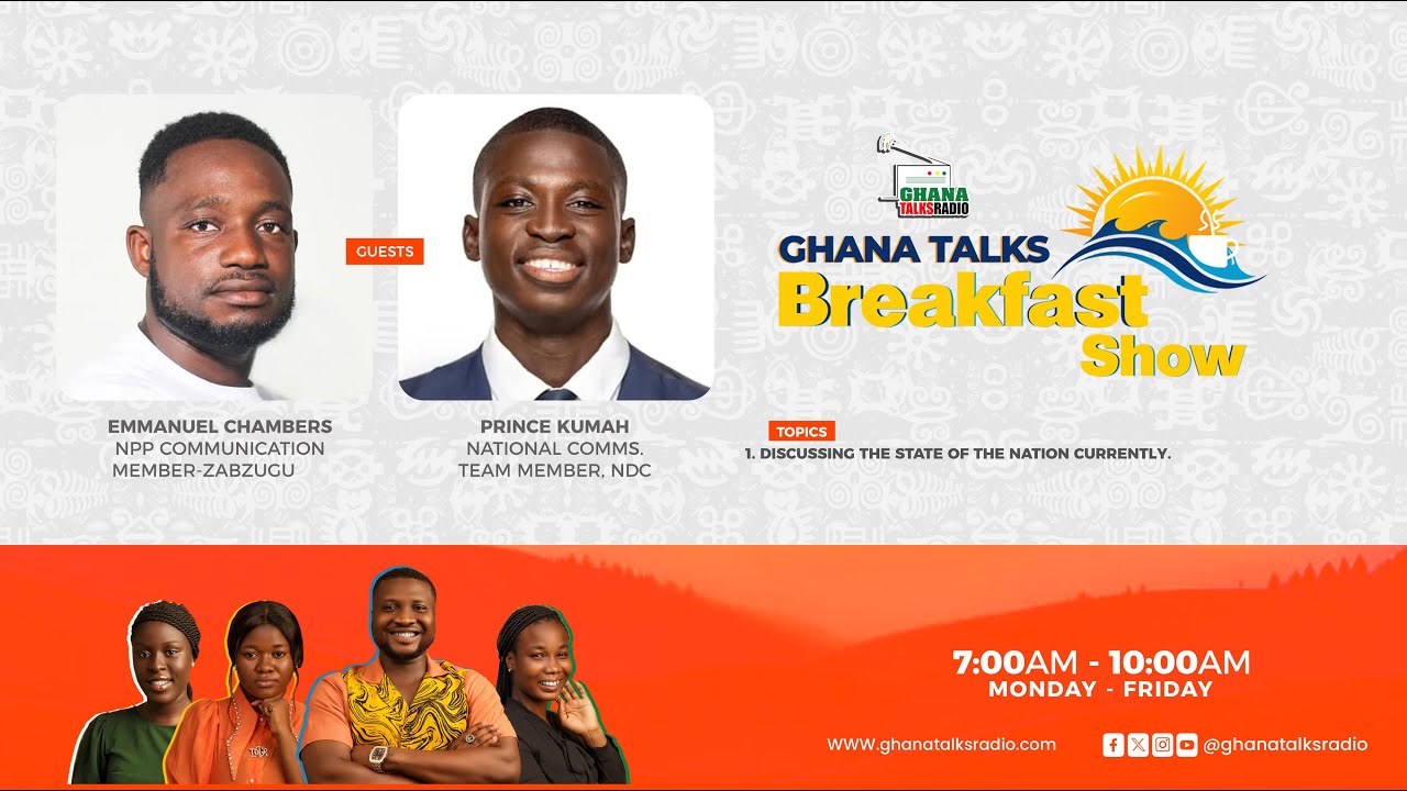 GhanaTalks Breakfast Show | 25th SEPTEMBER 2025 | #GhanaTalksBFS