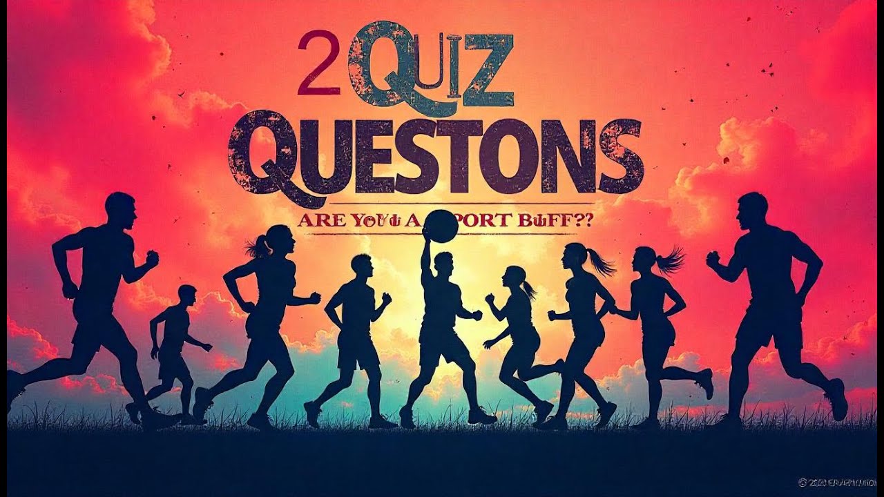 Are You a Sports Genius? Take This 20-Question Challenge to Find Out! 🏅🏁