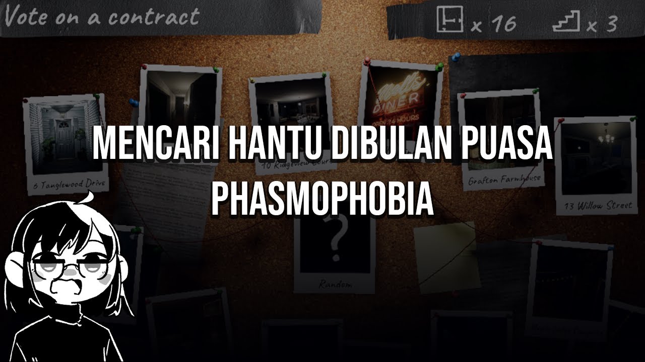 Mencari Hantu Dibulan Puasa | Phasmophobia