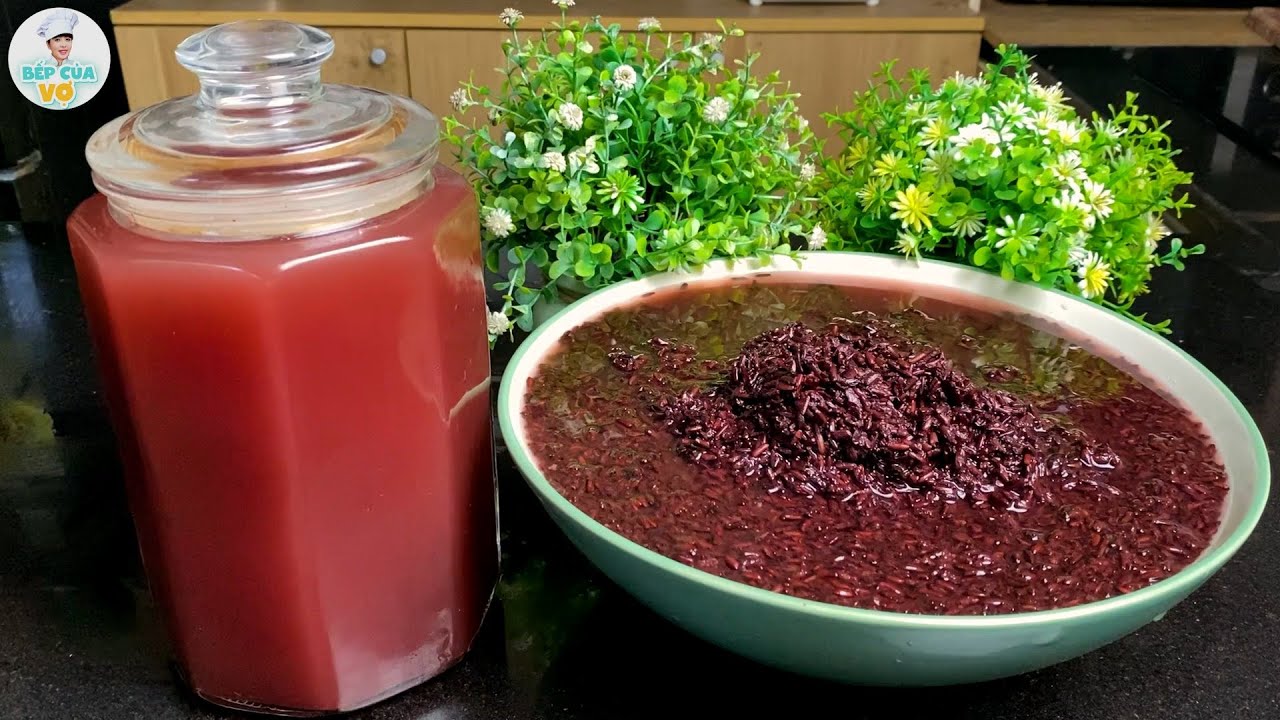 Cách làm RƯỢU NẾP THAN dễ uống chuẩn bị đón tết | Bếp Của Vợ