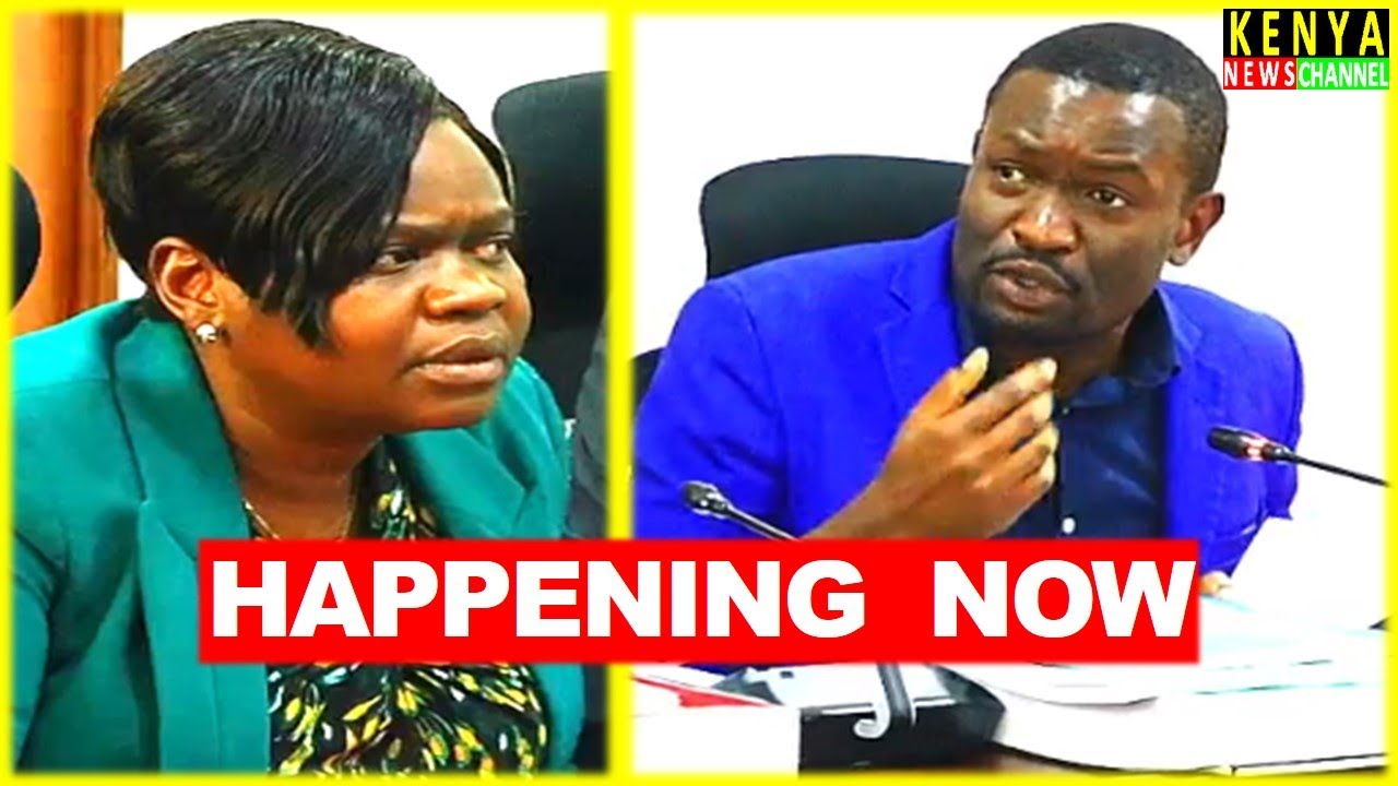 LIVE SENATE - Gladys Wanga responding to Tough Questions from Senators Sifuna, Kajwang & Cherargei
