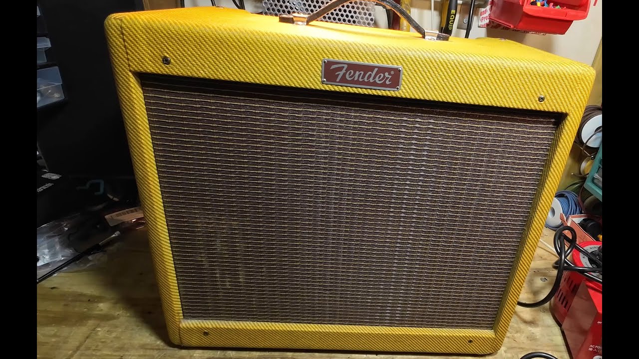 Fender Blues Junior Part 1 Full Recap and Mods