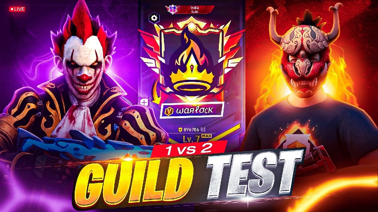 FREE FIRE LIVE GIVEAWAY CUSTOM ROOMS FF LIVE GIVEAWAY & GUILD TEST FREE FIRE LIVE GUILD TESTING