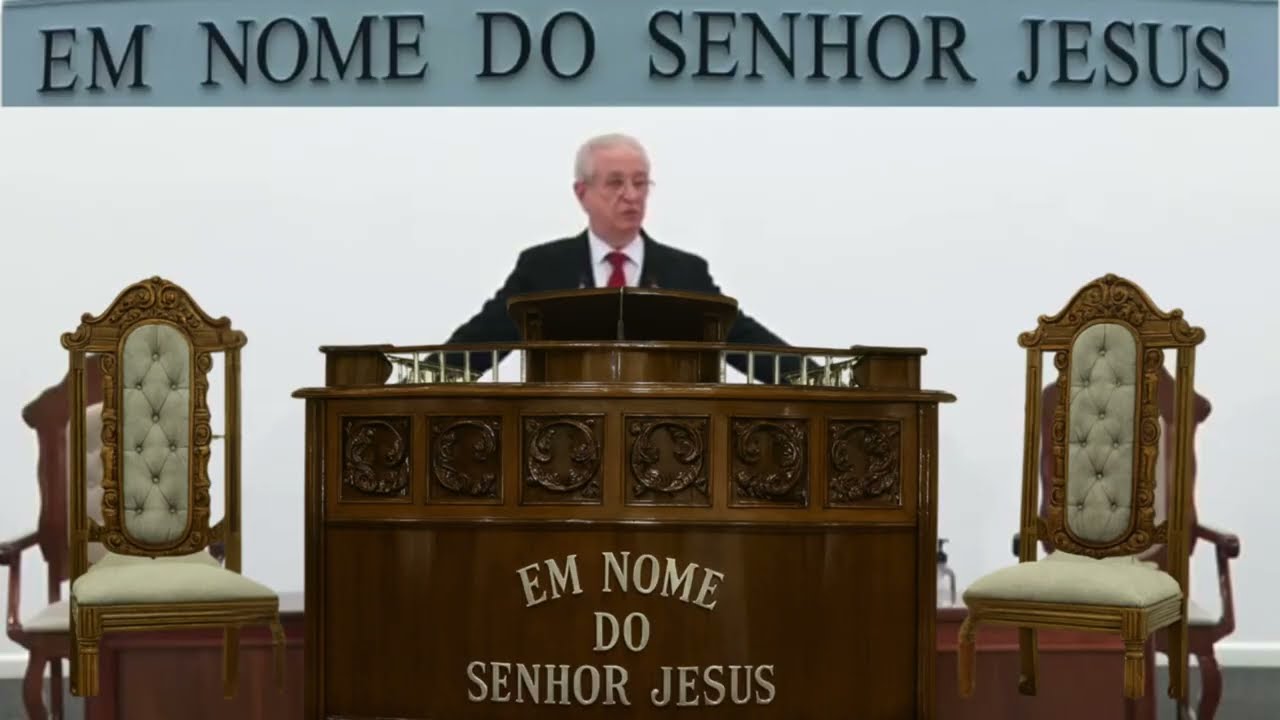 SANTO CULTO ONLINE A DEUS | CCB BR&Aacute;S PALAVRA ONLINE HOJE | CCB CULTO ONLINE