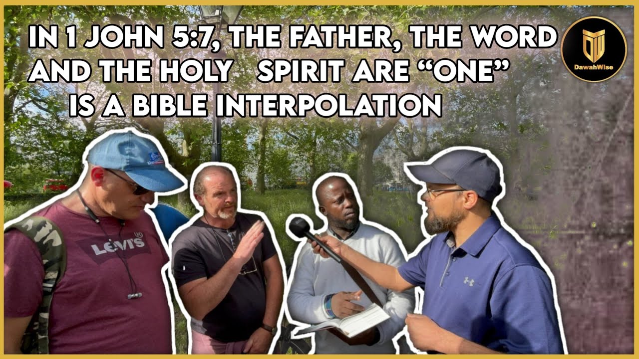 Стих о Троице исключён из Библии христианскими учёными | Хашим против трёх христиан | Уголок орат...