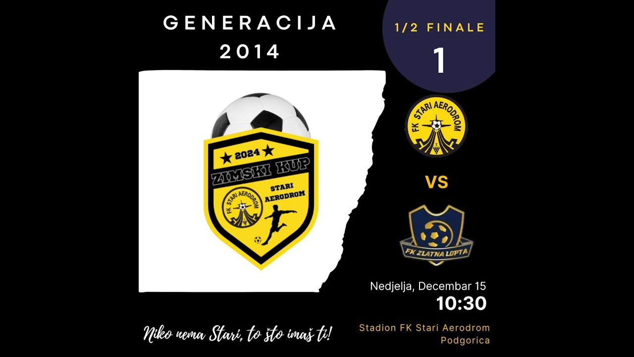 Polufinale 1 - Stari Aerodrom 1 vs Zlatna Lopta