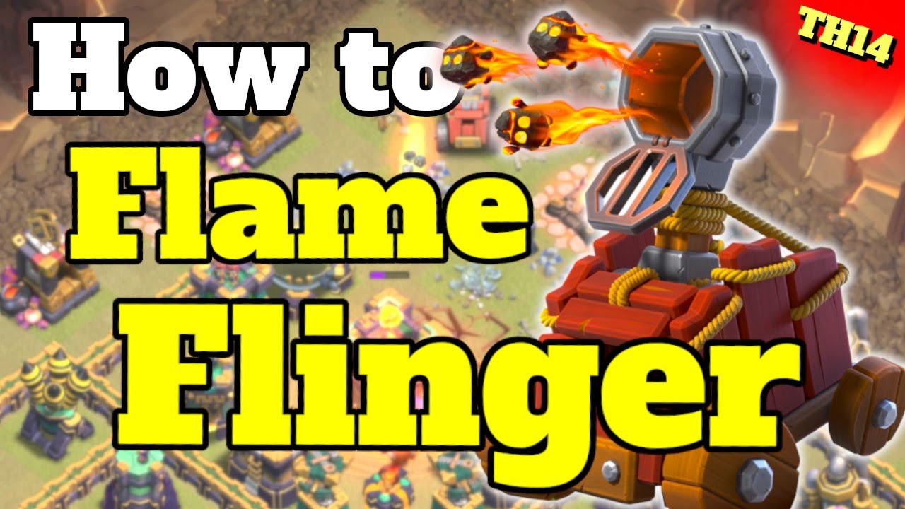 How to Use the FLAME FLINGER! New Siege Explained! | Clash of Clans Beginner to Advanced Guide