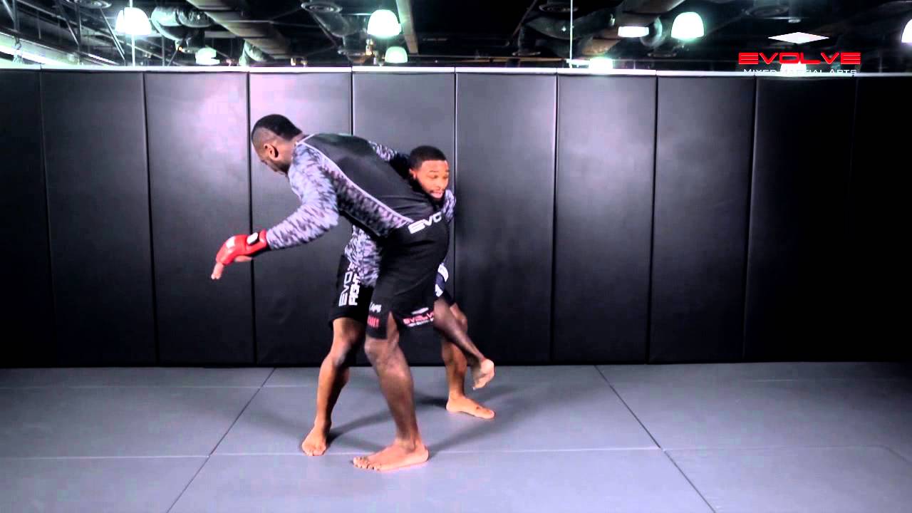 Wrestling: UFC Tyron Woodley Chain Wrestling Finish | Evolve University