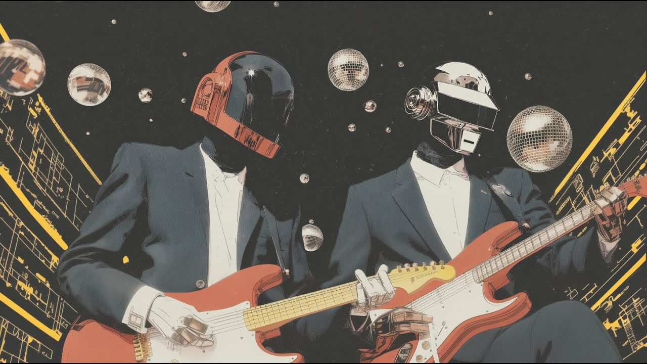 Daft Punk Cyber Groove Algorithm🪩🤖 | Chill Disco, Electro Funk, Neo Soul, Retro Groove Playlist
