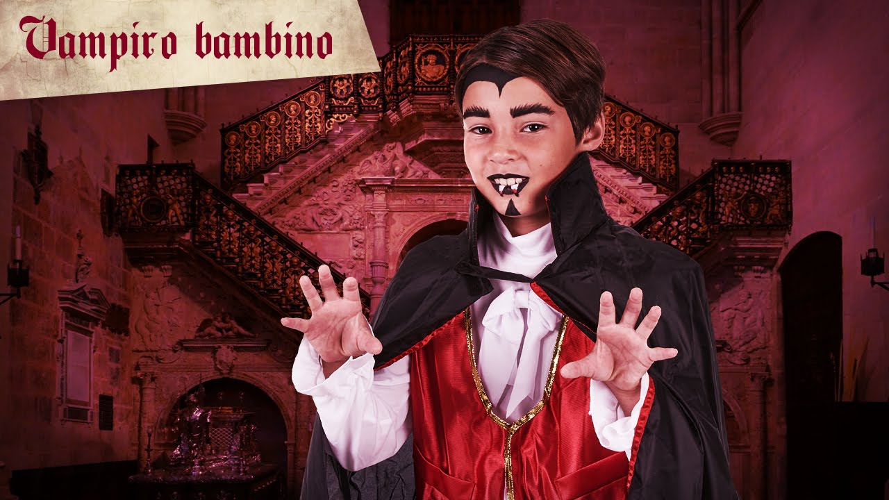 Trucco Halloween Vampiro ragazzo