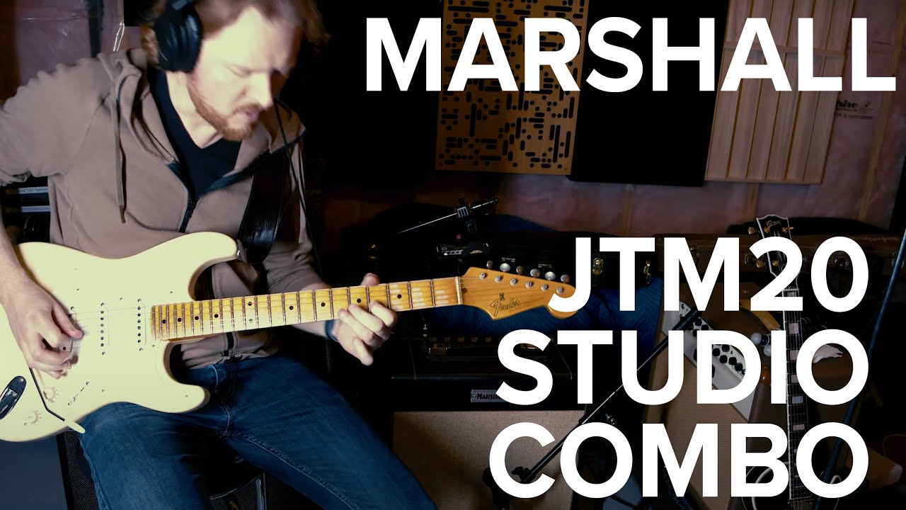 Marshall ST20C/JTM 20 Studio Combo, Fender CS Post Modern Strat, no talking
