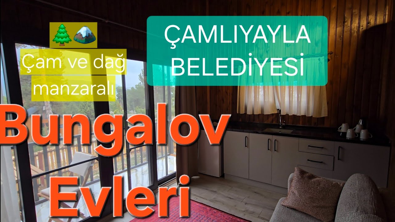 ÇAMLIYAYLA ZEVZEK TEPESİ BUNGALOV EVLERİ