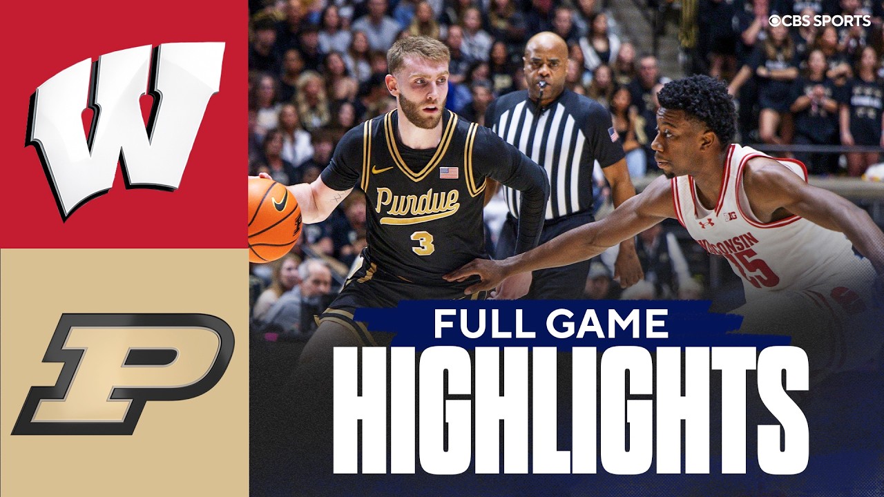 UPSET ALERT 🚨 | Wisconsin Badgers vs No. 15 Purdue Boilermakers | Full Game Highlights