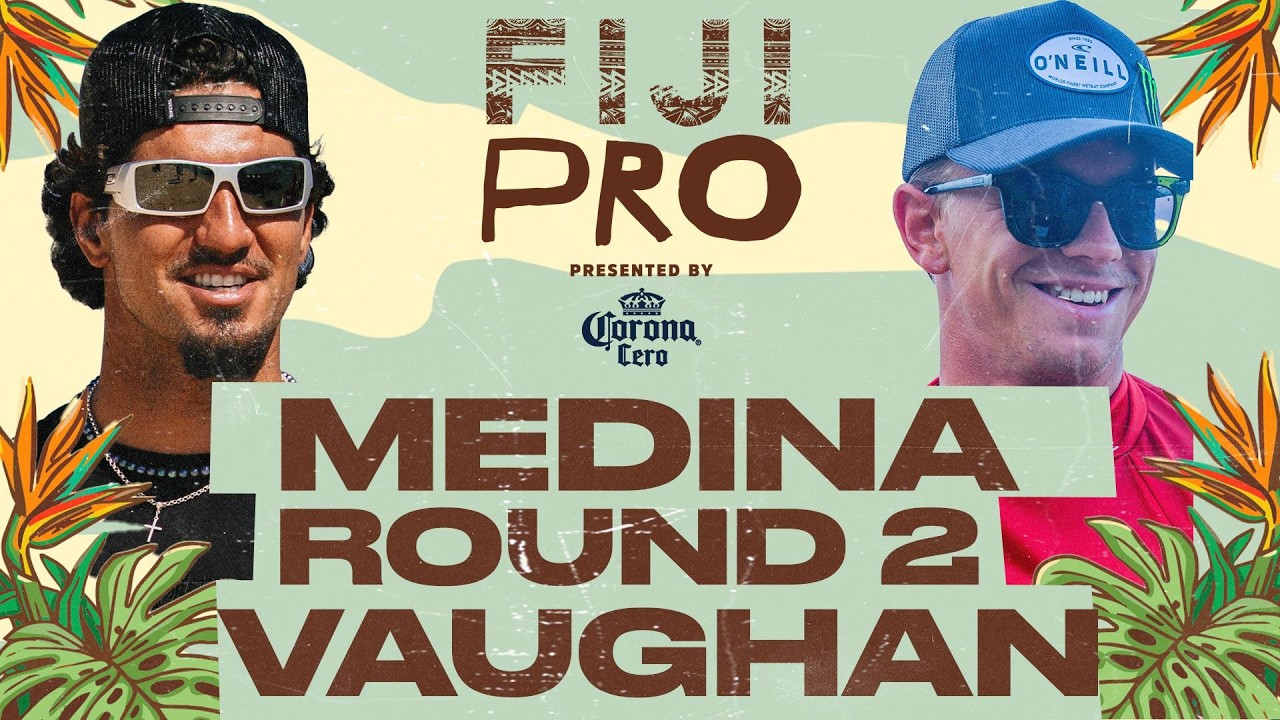 Gabriel Medina vs Joel Vaughan | Fiji Pro presented by Corona Cero 2026 - Round 2
