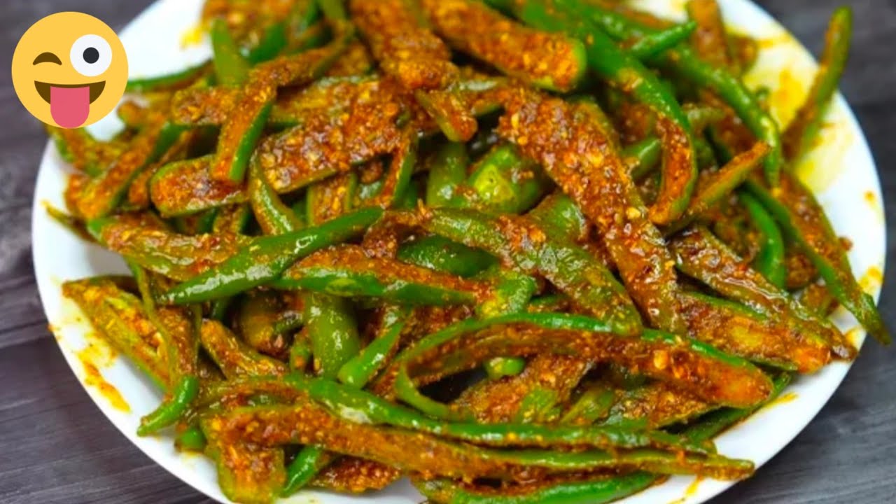 अगर मिर्च फ्राई ऐसे बनाओगे तो बिना भूख भी 4 रोटी इसी से खाओगे / Mirchi Fry / Hari Mirch Fry Recipe