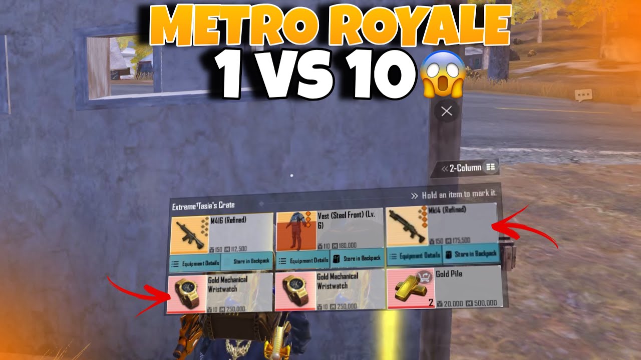1vs10😱 Alone! Metro Royale 🔥Solo vs Squad Insane Gameplay