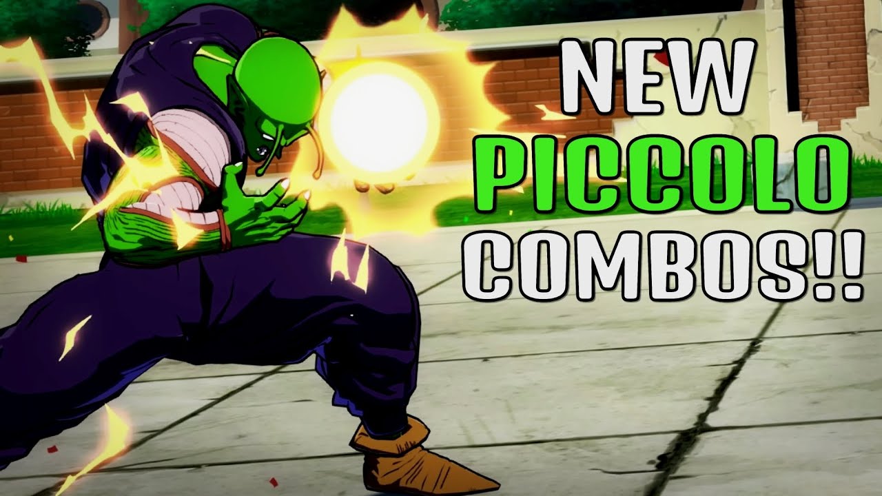 NEW Piccolo Combos in the 1.40 PATCH!! DBFZ 