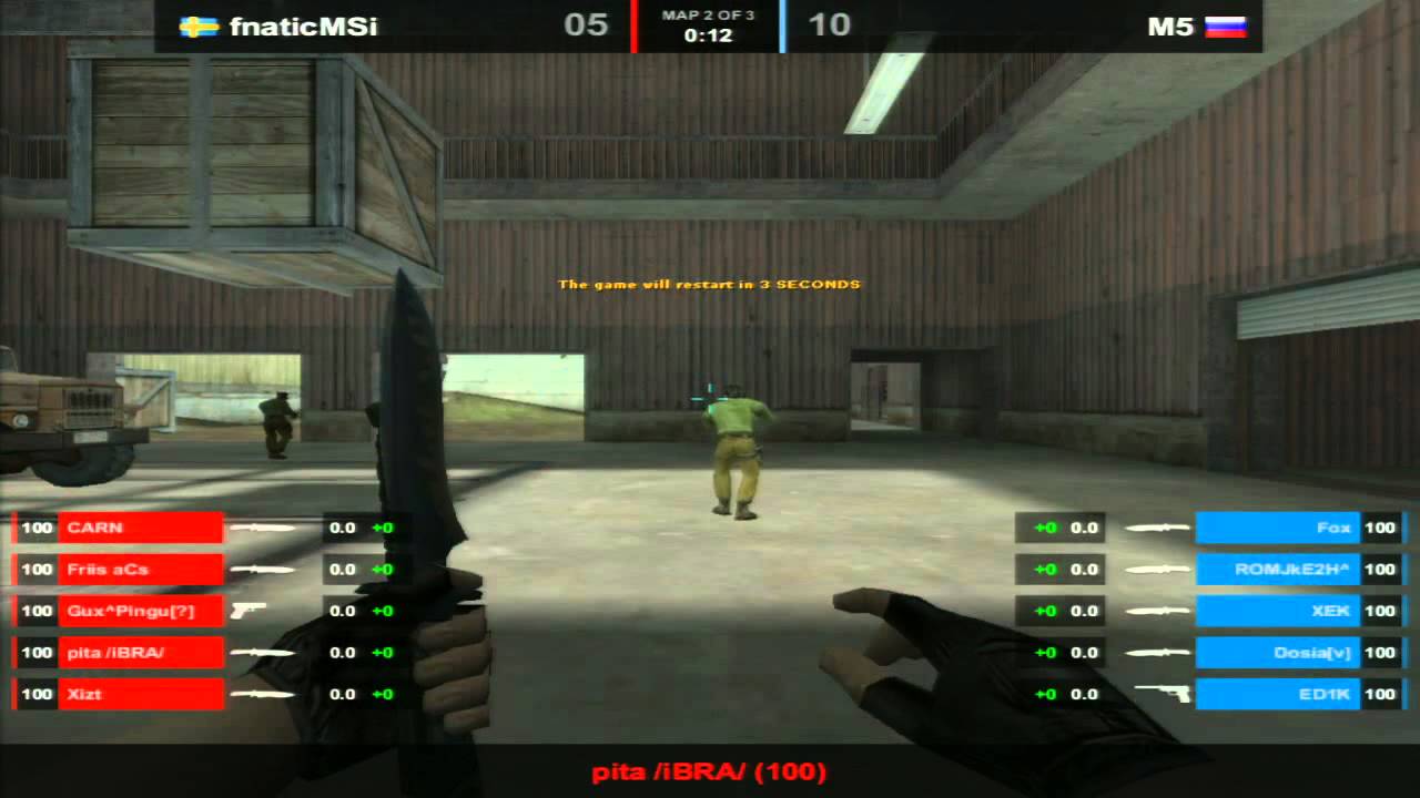 M5 vs fnatic Game 2 MSI Beat It! RU 2011 FINAL