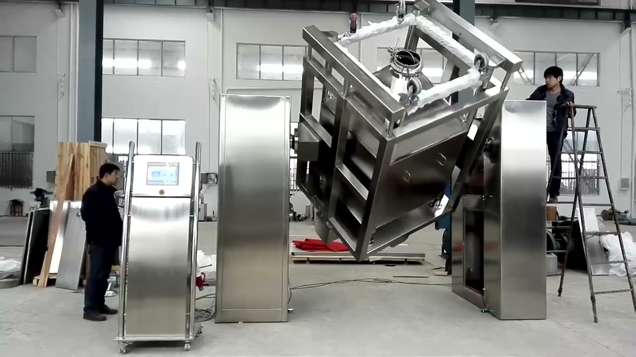 HZD Column Type Bin Mixer; Granulator Grinder, Mixer, Dryer, Coater Industry Machine Manufacturer