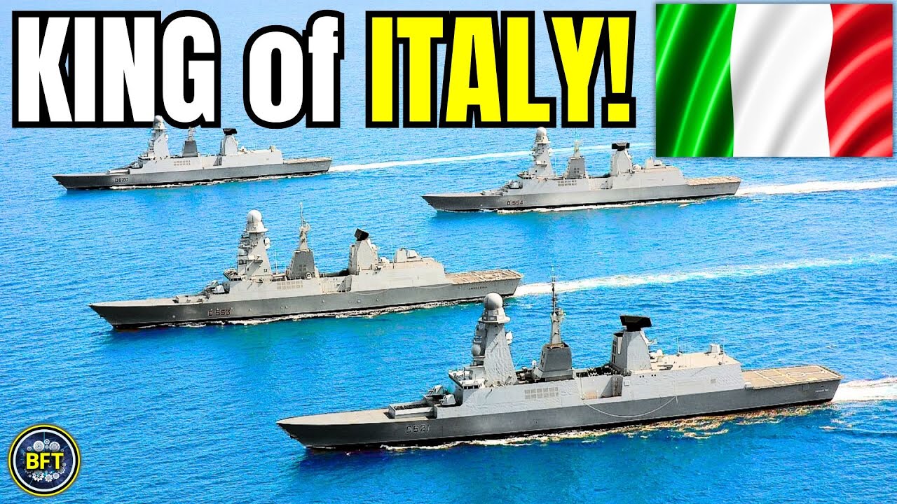 Top 10 Most Powerful Military Warships of the Italian Navy!