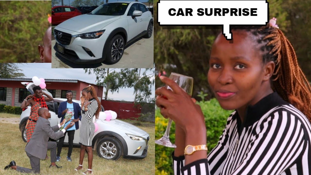 I surprised my wife Mercy Junne with a new car Mazda CX3 2020 MODEL The Silver Family