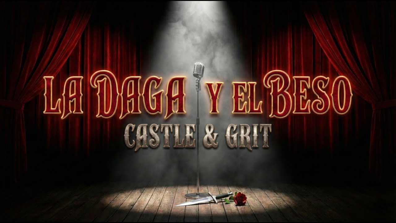 La daga y el beso - Castle & Grit (Official Lyric Video) | Cabaret Rock / Tango Noir