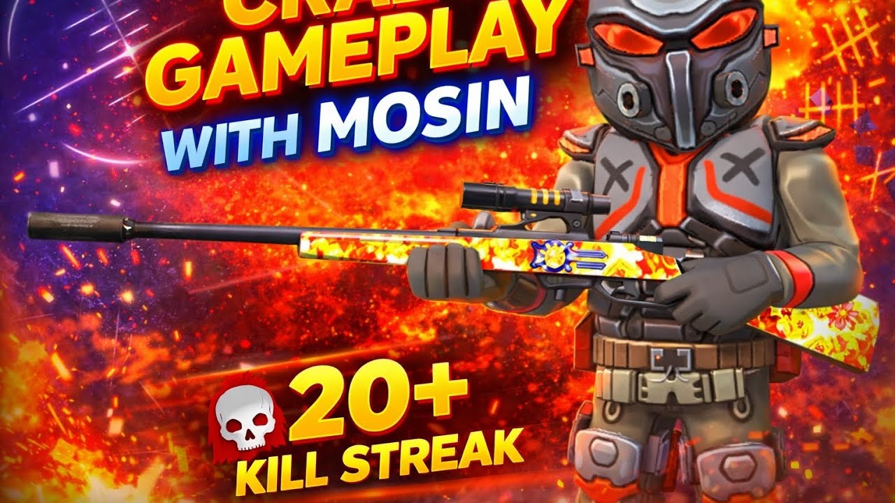 Kuboom crazy gameplay with mosin 20+kill streak#gamingtips #kuboom 