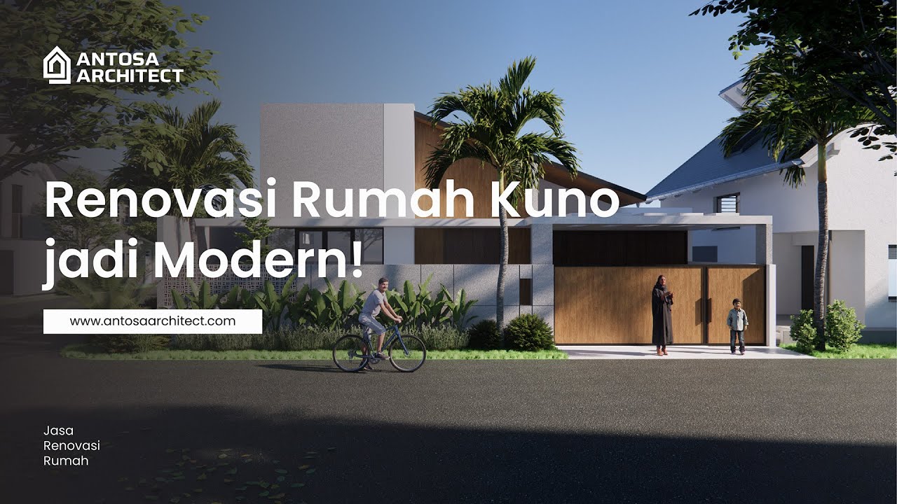 Renovasi Rumah Kuno, Jadi Rumah Mewah Modern Minimalis