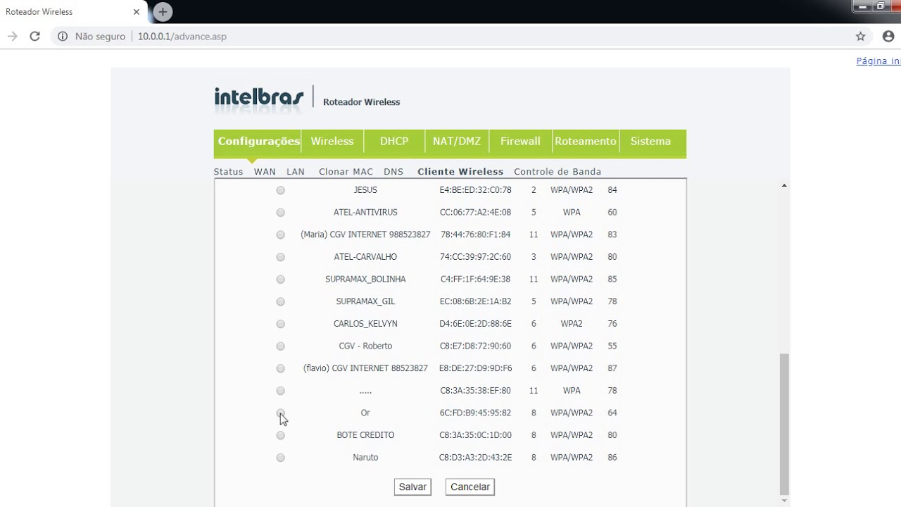 Configurando INTELBRAS WRN 240 Slim como Repetidor
